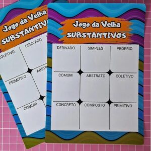 Jogo da Velha dos Substantivos